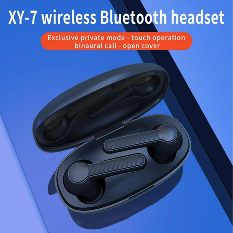 Factory smart touch control magnetic TWS XY-7 in ear tws wireless mini earphone