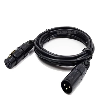 

microphone audio mixer amplifier cable cannon xlr plug connector male to female mic wire cord