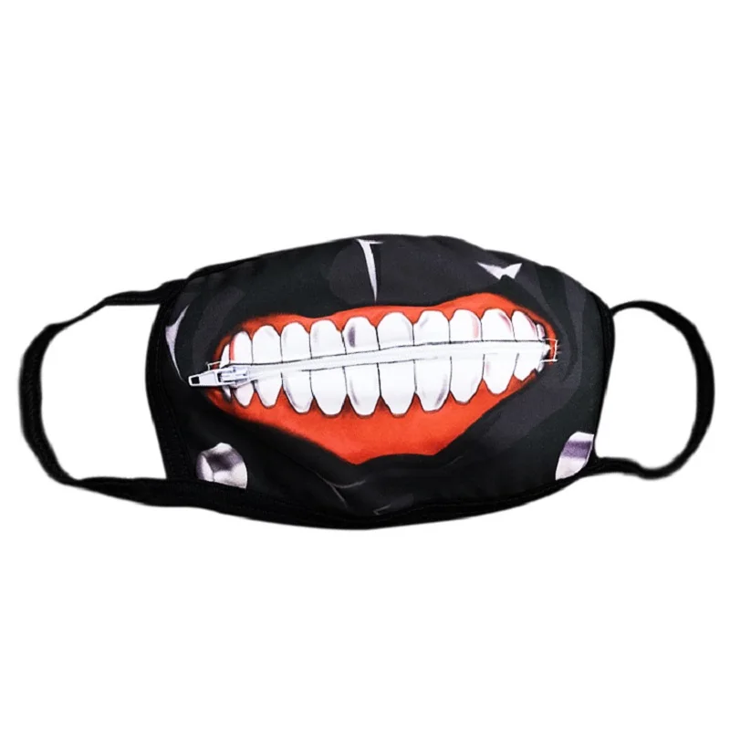 2Anime Accessory Hot Shows Tokyo Ghoul Masks Tokyo Kinkiken Masks Zip Mask  (11)