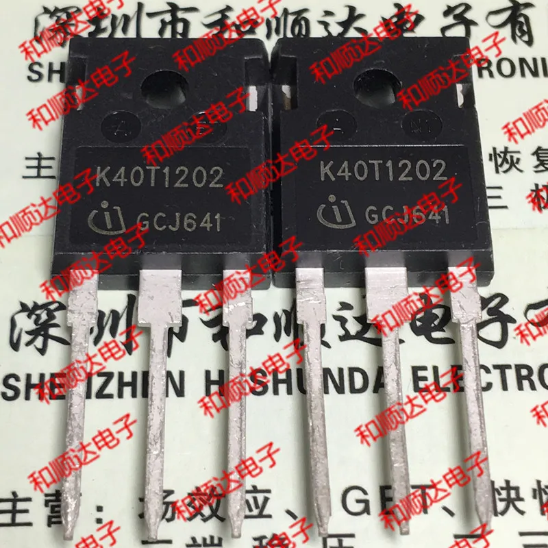 10 шт./лот K40T1202-247 с изолированным затвором(IGBT) 1200V 40A