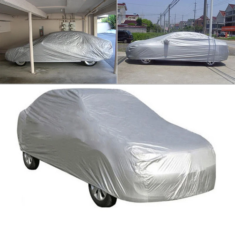 Snow Car Cover Heat Dust Rain Large Auto SUV Anti Car Outdoor Breathable