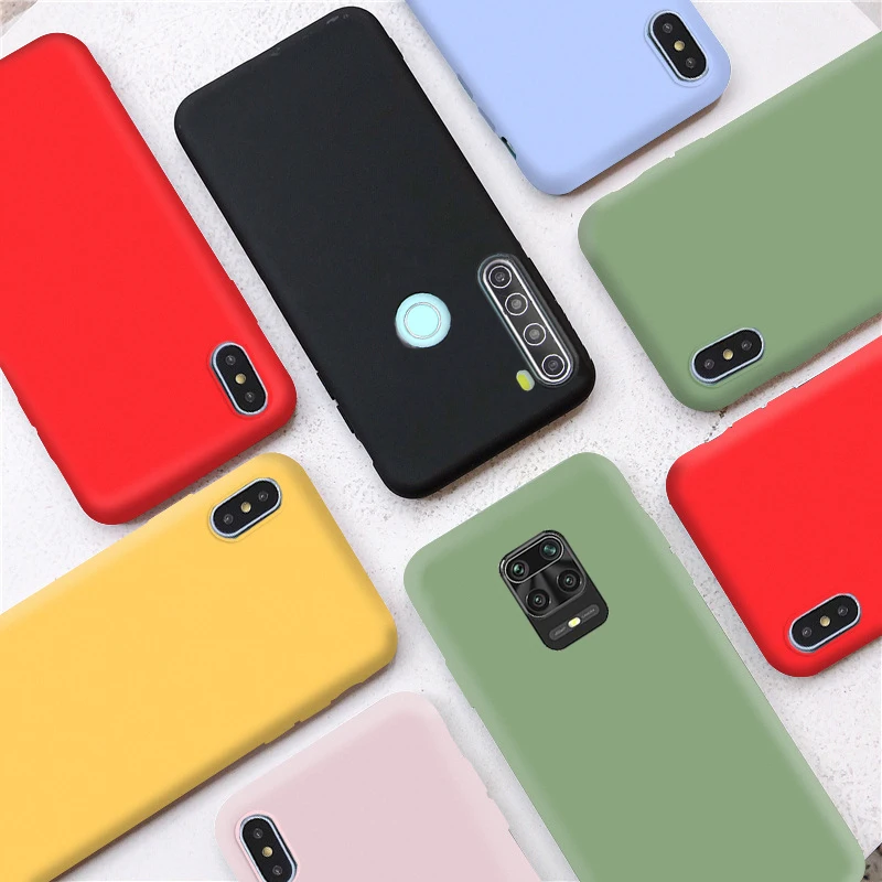 Чехол для Xiaomi Redmi Note 9S 9 Poco F2 Pro 7 8T 8 6 5 Plus 4 4X 5A 6A 9C мягкий силиконовый чехол Red mi 9A 9T 8A