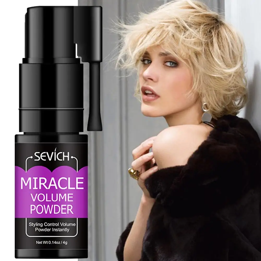 

New Sale Fluffy Hair Styling Powder 360 Degree Rotation Hair Volume Haircut Unisex Modeling Styling Hair Treatment Powder