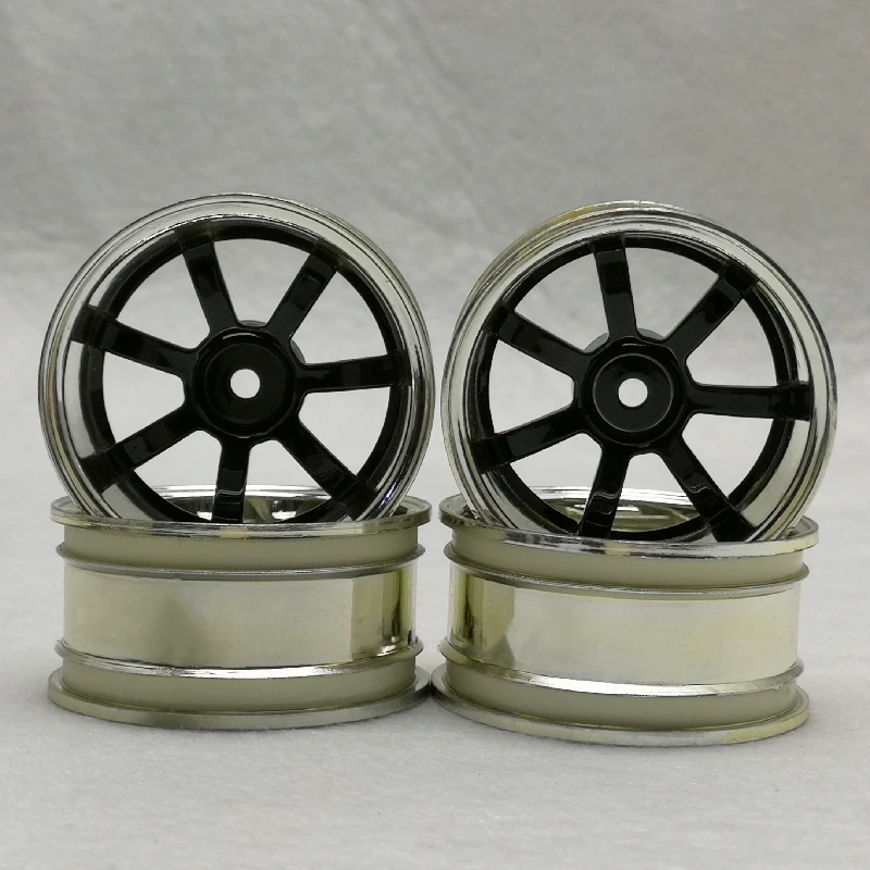 4pcs 3/6/9mm Offset 1/10 Scale Plastic Wheels Rims for RC Car On road Drift Touring Model Hobby | Игрушки и хобби