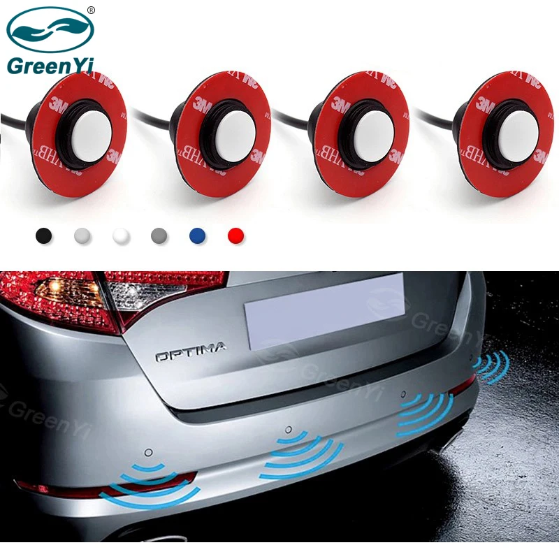 Парковочный датчик GreenYi устройство парктроника с 2 контактами 16 мм 4 шт.|parking sensor
