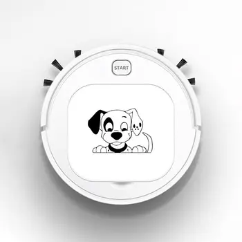 

Smart Sweeper Robot House Durable Power Floor Cleaning Robots Vacuum Cleaner 1800pa Dalmatian Dog
