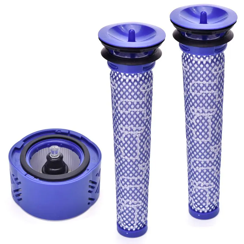 

2X Pre Filter + 1X Hepa Post-Filter Kit For Dyson V6 Cordless Stick Vacuum, Dyson Filter Replacements Pre-Filter (965661-01) And
