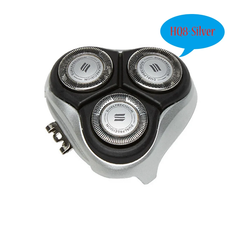 HQ8-Silver Poleet сменная бритвенная головка Blate Frame HQ64 HQ8 для Philips PT и AT серии бритвы PT725 PT735 PT762 PT860 AT800 AT890 AT926 - Цвет: HQ8-Silver