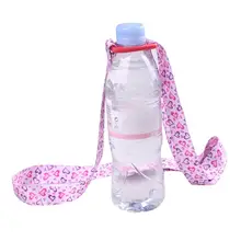 Детский держатель для бутылки с регулируемым плечевым ремнем, переносная сумка для переноски бутылки, сумка для прогулки походы, путешествия