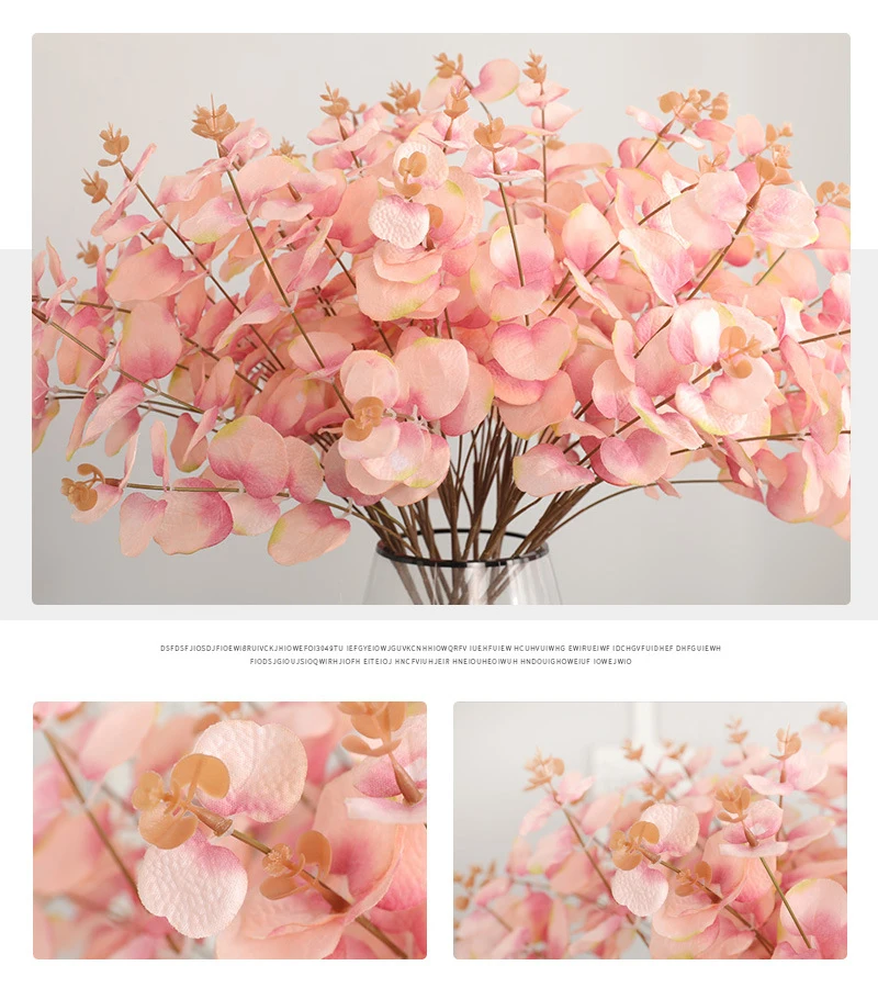 JAROWN Artificial Green Plant Simulation Money Grass Decoration Accessories For Wedding Decoration Home Decoration (15)