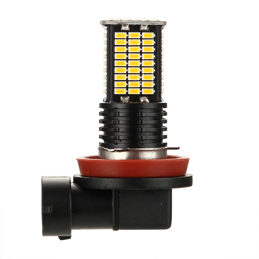 2x авто светодиодный туман светильник вождения лампы 3030SMD 3200LM 3000K H8/H9/H11 12V