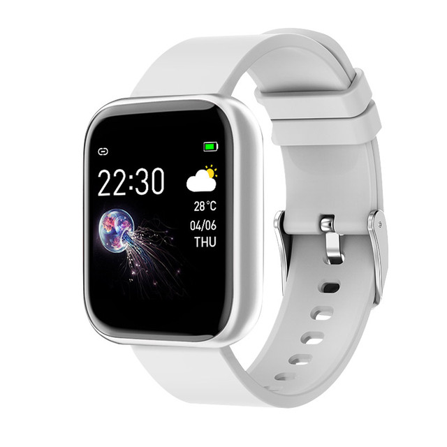 Fashion Smart Watch Men Women Smartwatch For Android IOS Electronics Smart Clock Fitness Tracker Silicone Strap Smart-Watch