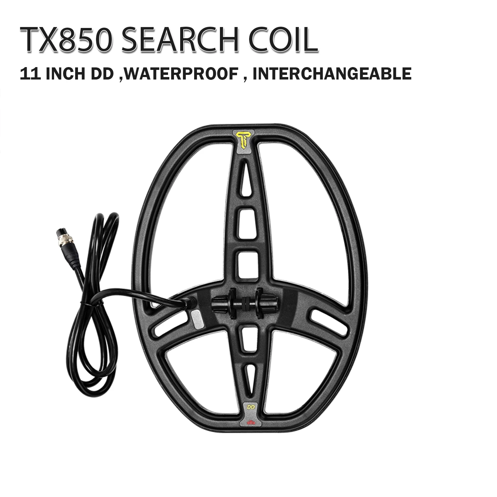 13 inch TX850 FS2 Metal Detector Search Coil Underground Metal Detector Treasure Finder Waterproof Search Coil