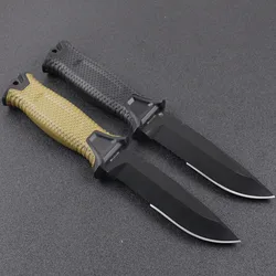 Couteau fixe de chasse et de Camping, manche en ABS, lame 12C27, tactique, FW G1500, outil EDC de survie en milieu sauvage 