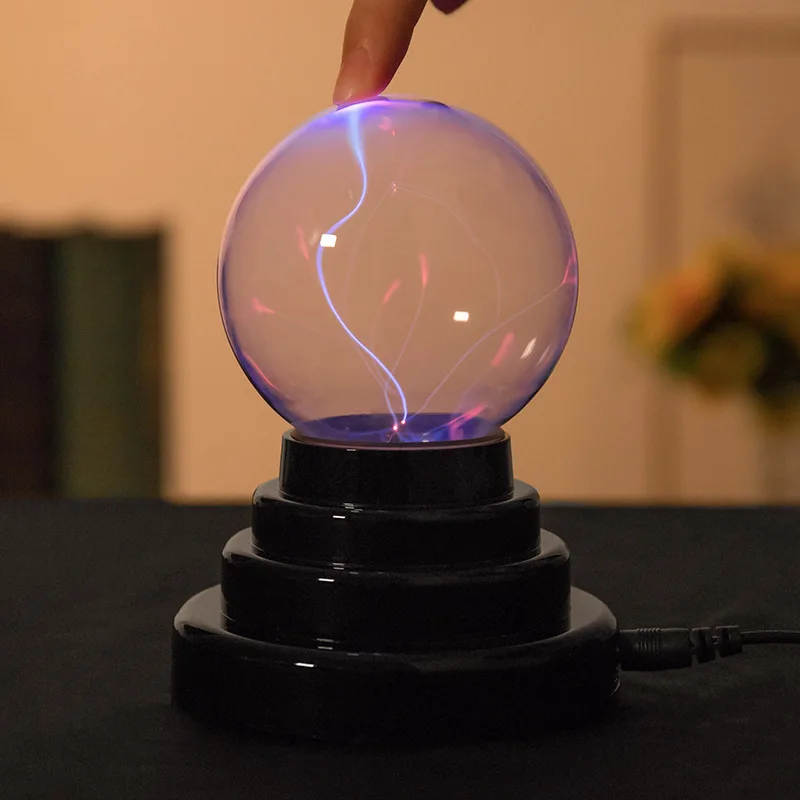  Lava Lamp Box Lightning night light Magic Plasma Ball Retro Light 3 Inch Kids Christmas Party Crist - 4000177482937