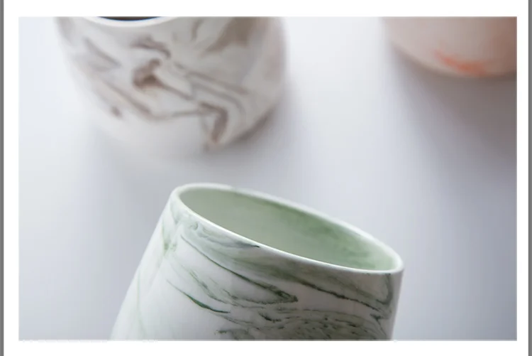 Creative Toothbrush Holder Cup Wash Tooth Mug Wash Gargle Cup High Quality Ceramic Material Wash Cup WJ1127