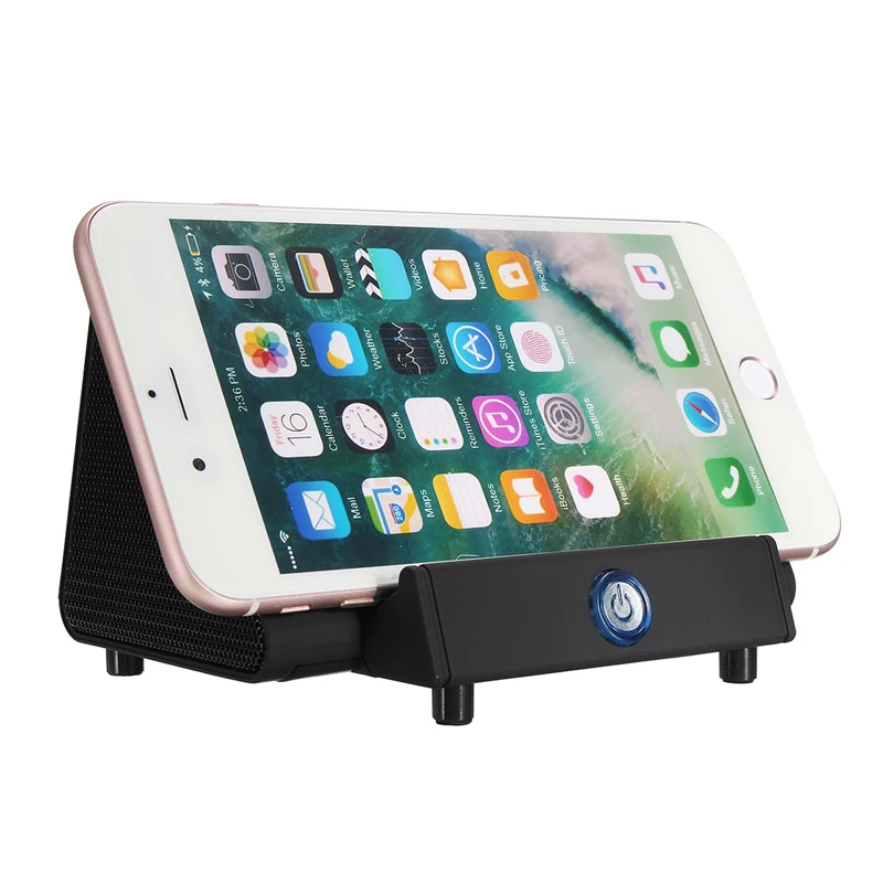 Мини-бумбокс сенсорный резонансный беспроводной стерео динамик Super Bass саундбар