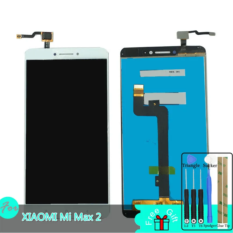 

LCD Display For XIAOMI Mi Max 2 Touch Screen Digitizer Panel Replacement Parts Assembly