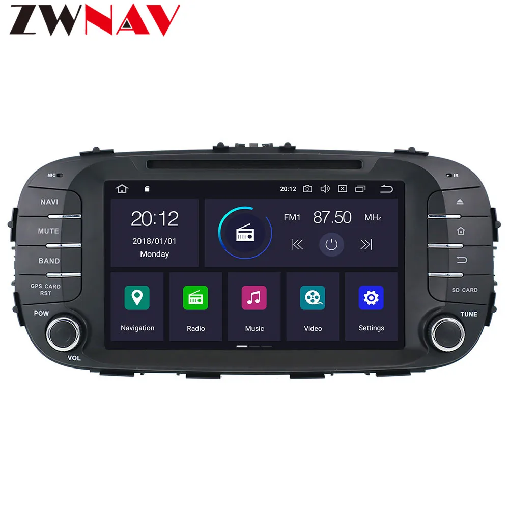 PX6 DSP 4G+ 64G Android 9,0 автомобильный dvd-плеер радио gps ГЛОНАСС навигация для Kia Soul аудио карта головное устройство
