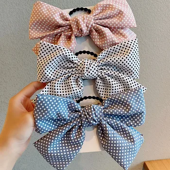 

Online Celebrity Hot Selling Large Bow Barrettes Hair Band Japanese-style South Korea College Style Head Clip Headdress GIRL'S P