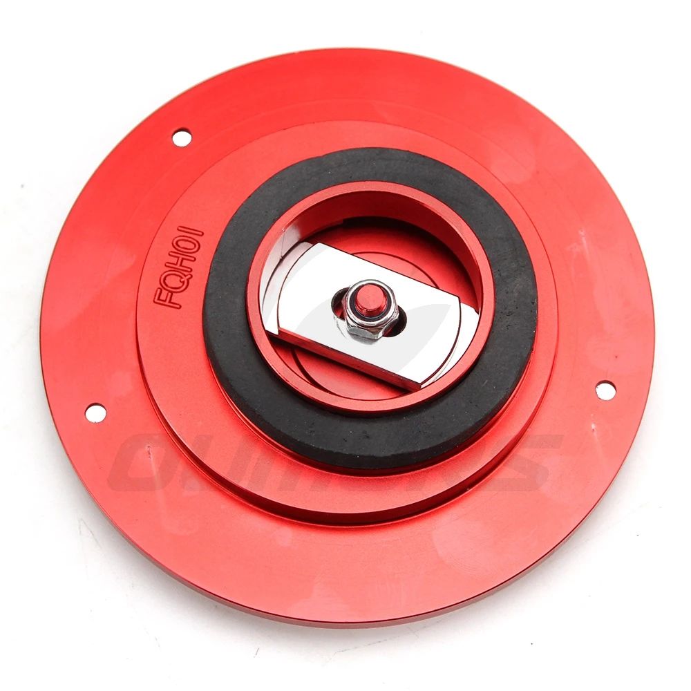 OUMURS мотоциклетный газовый топливный бак крышка CNC красный БЕСКЛЮЧЕВОЙ для Honda CBR600