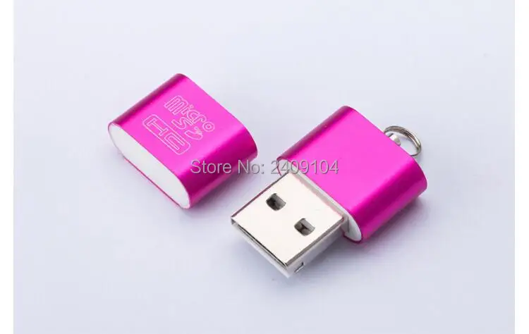 200 шт/партия портативный мини USB 2 0 Micro SD TF T Flash адаптер флэш накопитель память