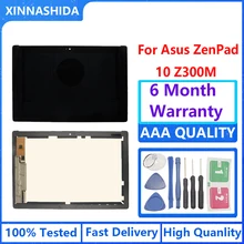 Digitizer Touch Screen Vitre Tactile Without LCD Display White Replacement Compatible with ASUS ZenPad 10 Z301 Z301M Z301ML Z301MF Z301MLF 10.1