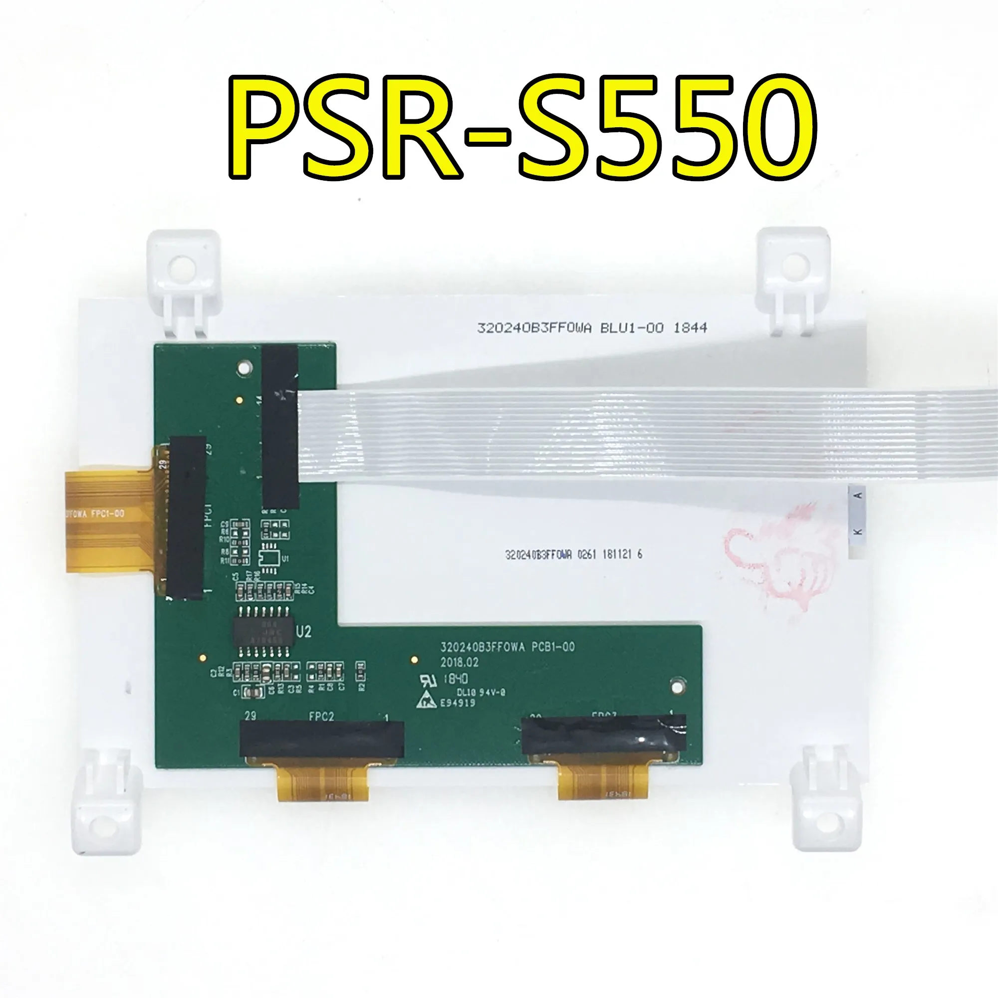 Can provide test video , 90 days warranty NEW Replacement LCD Screen  PSR-S550 PSR S550