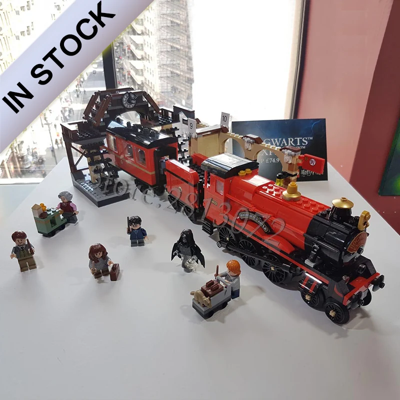

16055 Movie Potter The Express Train 897Pcs Model Building Blocks Compatible with 75955 Toys