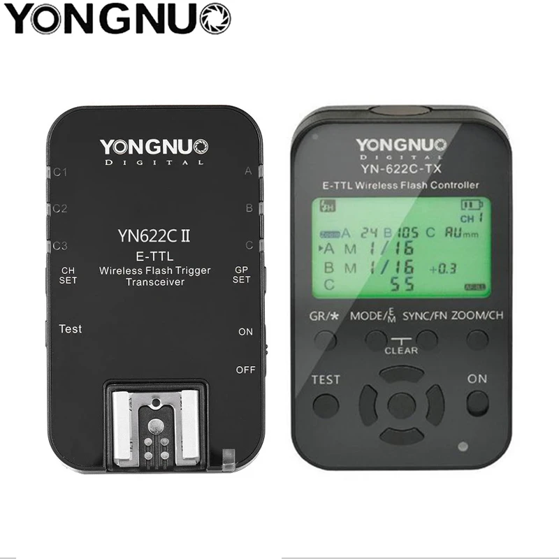 Yongnuo Yn 622c Ii Yn622tx Flash Trigger Receiver Transceiver Ttl Flash Trigger For Canon 5d 7d Yn622 Trigger For Canon Flash Trigger For Canonflash Trigger Aliexpress
