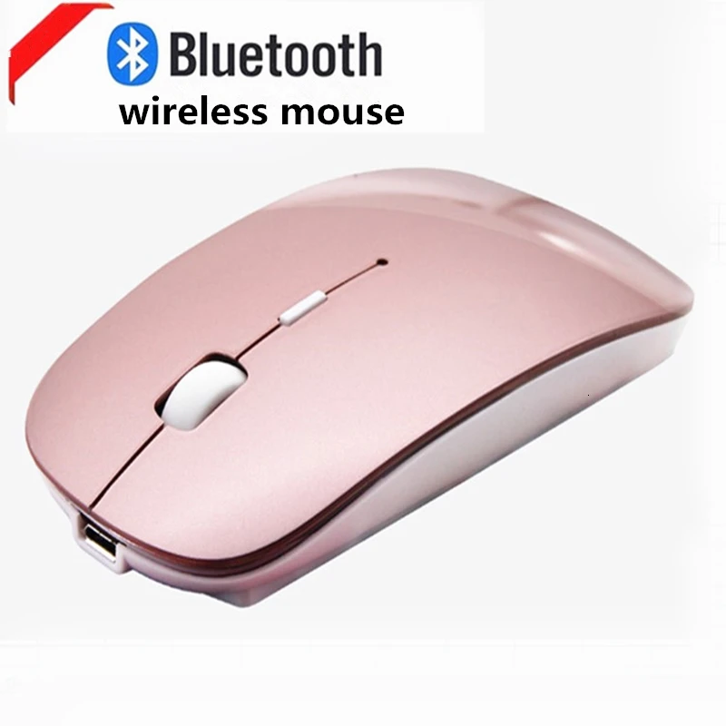 Многоцветная Bluetooth Бесшумная мышь ультра-тонкая офисная удобная беспроводная мышь для ноутбука, планшета