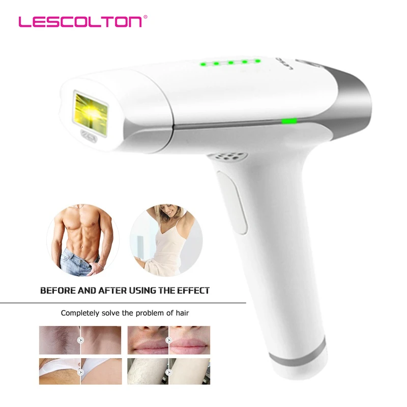 Лазерный эпилятор lescolton IPL, импульсный светильник, постоянный лазерный эпилятор для лица, тела, подмышек, подмышек, бикини, ног, Depilador