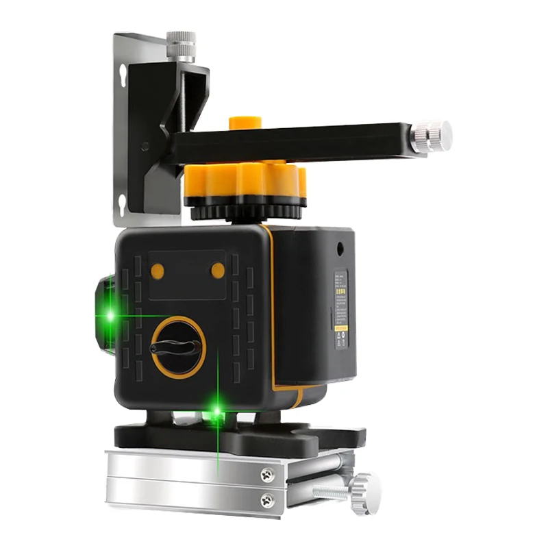 

12 Lines Spirit Level Green Light Laser Spirit Level Floor Universal Spirit Level Waterproof Marker Multipurpose Laser Caster