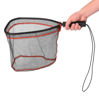 

Fishing Net Landing Net Aluminum Landing Net Catch and Release Net Fish Saver Nylon Mesh for Fly Trout Kayak Boating Fishing