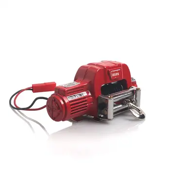 

1/10 Simulation Climbing Model Car Metal Cnc Winch Tractor For D90D110 Scx10 Trx4 Jeep Winch Tractor