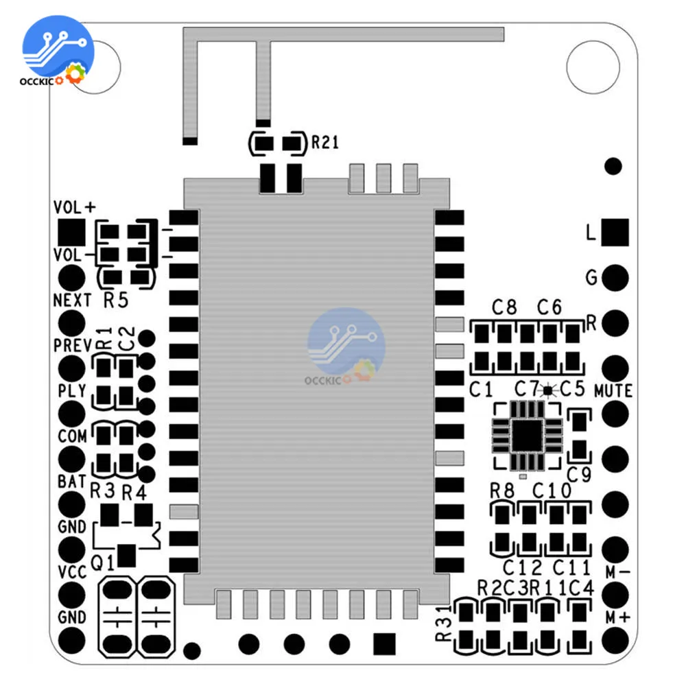 Аудио модуль CSRA64215 Bluetooth 4 2 без изоляции постоянного тока потерь мощности музыка