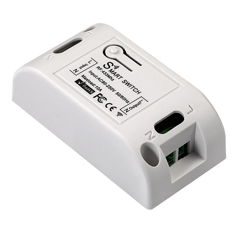 Wi-Fi Wireless Smart Switch Module 230V 10A Remote Control Single Circuit Breaker For Alexa / Echo Google Home | Обустройство дома