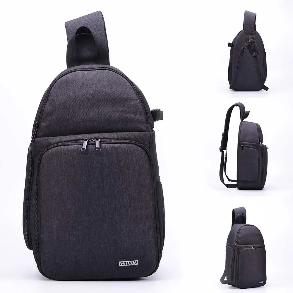 Buy  Portable Zip DSLR Camera Storage Single Shoulder Bag Outdoor Photography Backpack Xmas Gifts antidi 