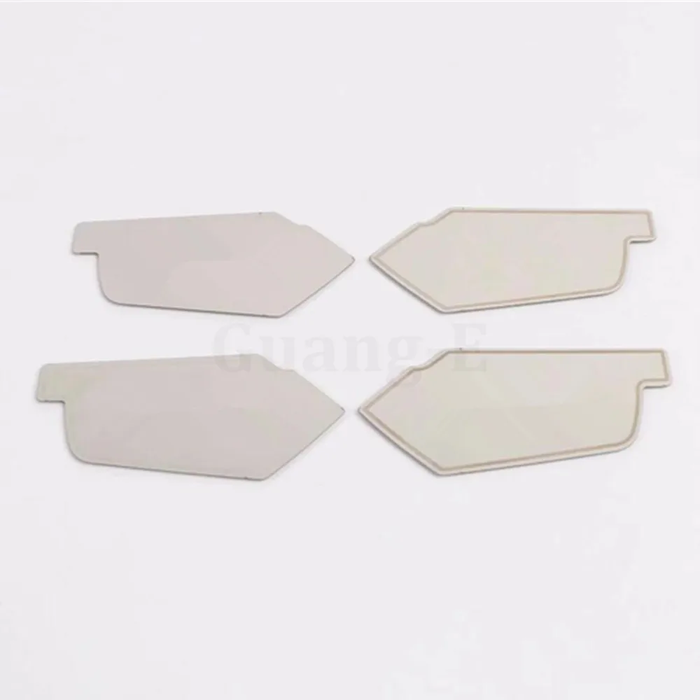 Car sticker protect detector handle trim stainless steel inner internal door 4pcs For AUDI Q3 （F3）