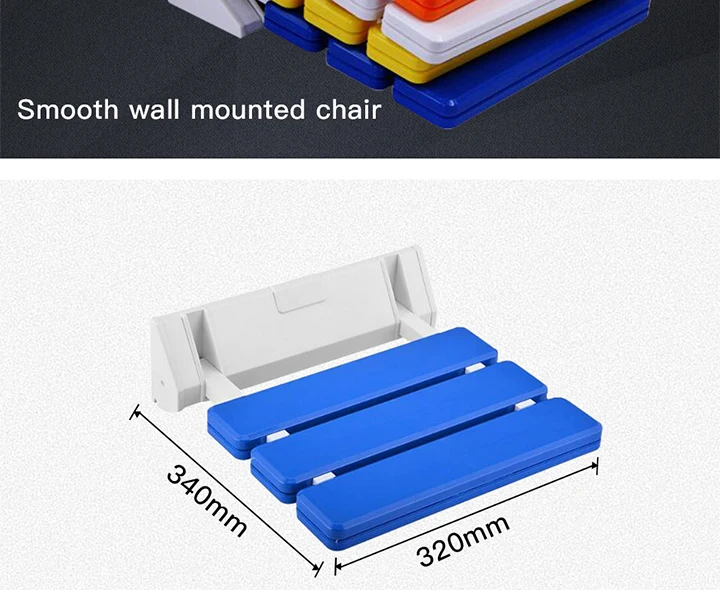 GAPPO настенные сиденья для душа, пластиковый складной стул для ванной комнаты, табурет, прочный стул для отдыха, Туалетная скамья для душа