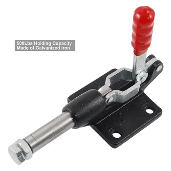 

GH305C Lever Clamps Holder Metal plates Circuits Push Pull Welding Vises 2pcs