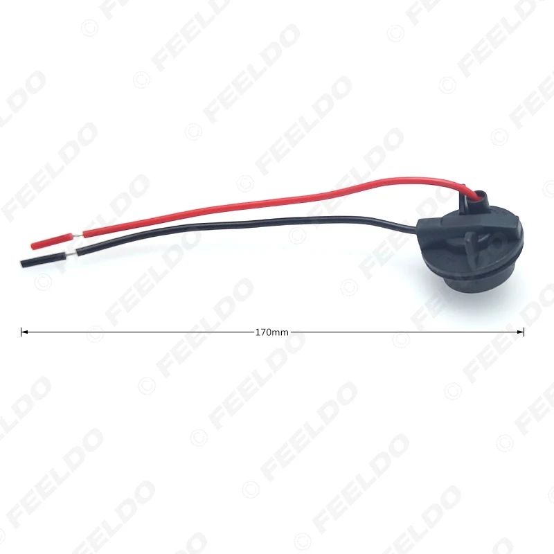 1 7507 PY21W Bau15s Turn Signal Female Socket Harness Plug Connector Pre-wired 