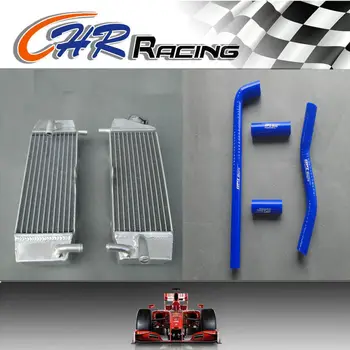 

FOR YAMAHA ALUMINUM RADIATOR& BLUE HOSE YZ250F 2002-2005 WR250F 2001-2006 05 04 03
