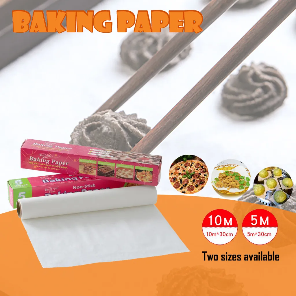 5/10meter Kitchen Oil absorbing Paper Cookie Baking Papers Anti burning