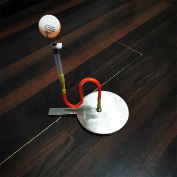 

Professional Table Tennis Training Machine Stainless Steel Base Ping Pong Trainer Pingpong Ball Movement Practice Equipment
