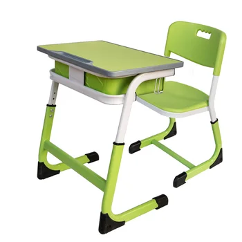 

Primary and Middle School Students Desks and Chairs Classroom Home Writing Work Desk Training Remedial Classes School Desk