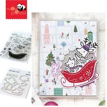 

SLEIGH BELLS Metal Cutting Dies and Stamps Stencils for DIY Scrapbooking DIY Paper Cards Photo Album Decorative Embossing