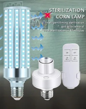 

Remote Control Ultraviolet Sterilizing lamp 220V 110V 60W UV Disinfection Light High Ozone UVC Germicidal Lamp
