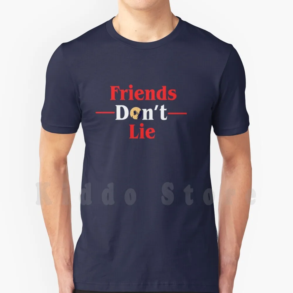 thumbnail image 1 of Friends Don T Lie Upside Down Thing Be An Eleven Stranger 3 Pullover Hoodie T Shirt Print For Men Cotton New Cool Tee Friends, 1 of 5