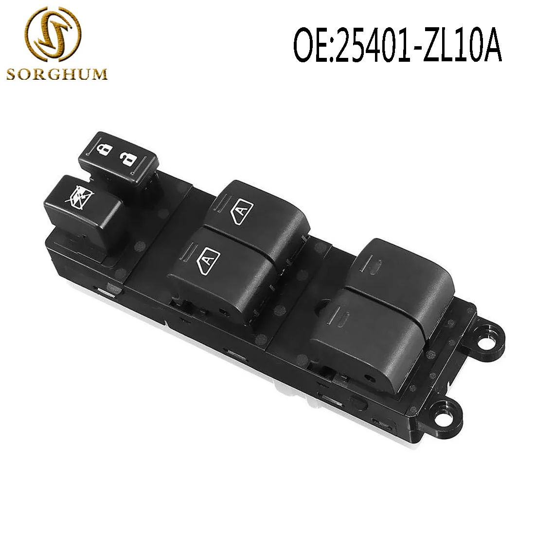 Переключатель бокового окна для электропривода 07-12 Nissan Pathfinder 25401-ZL10A 25401-ZL10B 25401-ZL10C